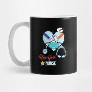 New York Nurse  - Love RN LPN CNA State Nursing Gift Mug